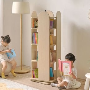 아리 4단 회전 책장
