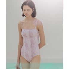 Marble pattern swimwear_Pink