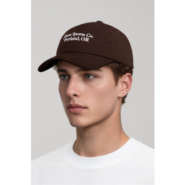 왁 골프 (WGRCX25273BRX)[WAAC X JONES] Typography CAP 모자