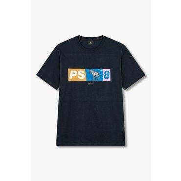 폴스미스 멀티 프린트 크루넥 티셔츠 5755127002