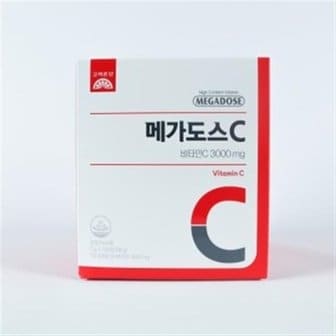  [웰빙창고] 고려은단 메가도스C 비타민C 3000mg 180g x 1개