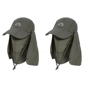 1+1 99% 자외선차단 올라운드 모자 접이식 여성 남성 선캡 골프 썬캡 낚시 등산모자 햇빛가리개