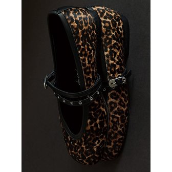 블랑토 TWO STRAP FLATS 10[F83-REOPARD]