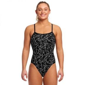 4407968 Funkita 펑키타 여성 텍스타 메스 싱글 스트랩 원피스 수영복