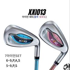 젝시오13 여성 아이언 블루 7 아이언 세트 던롭 XXIO13 여성용 7아이언 블루. IA3514061