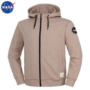 NASA 나사 남녀공용 세미 오버핏 후드집업 N-552UBG 남자 여성 후드티 후디 자켓 빅사이즈