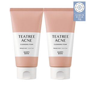 화이트&티트리&퍼펙트딥 클렌징 폼 150G 2입 옵션
