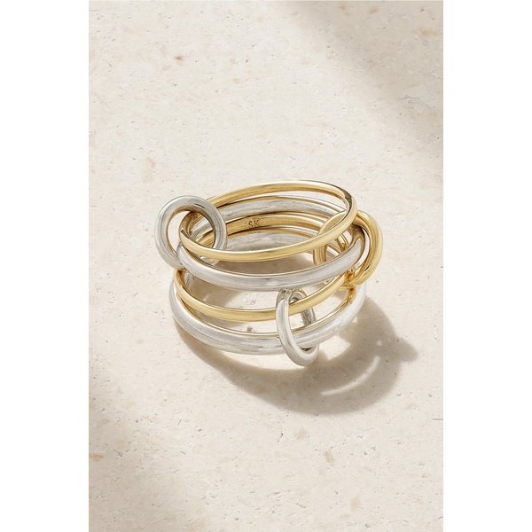 스피넬리 킬콜린 피시스 18K 골드 스털링 실버 반지 46376663162952122