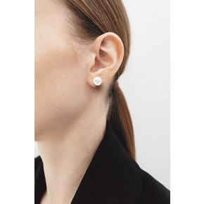 10mm White Pearl Core Poise Earrings [Option-Earclip 귀찌]