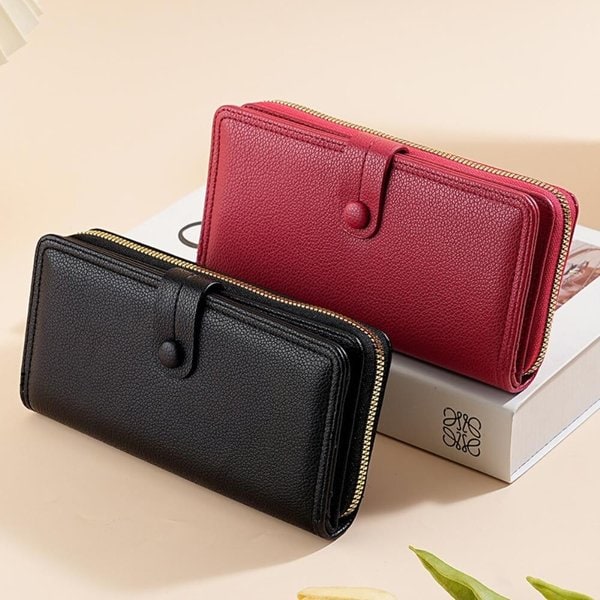 [옷자락] 여성 일상용 간편 휴대폰 수납 세련된 지갑