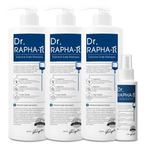 감사세트(블루1000ml 3개+토닉) 3150mL 탈모 완화 어성초 쿨샴푸