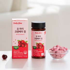 오 마이 크랜베리 정 요로건강 여성 영양제 500mg X 90정 2통