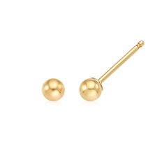 18k 골든볼 귀걸이-3mm