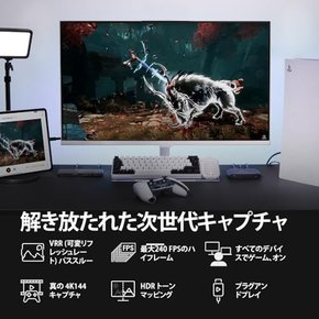 [Amazon.co.jp 4K X PS5, Xbox Series XS, PC, iPhone 2.1 VRR HDR10 240 FPSPCMaciPad