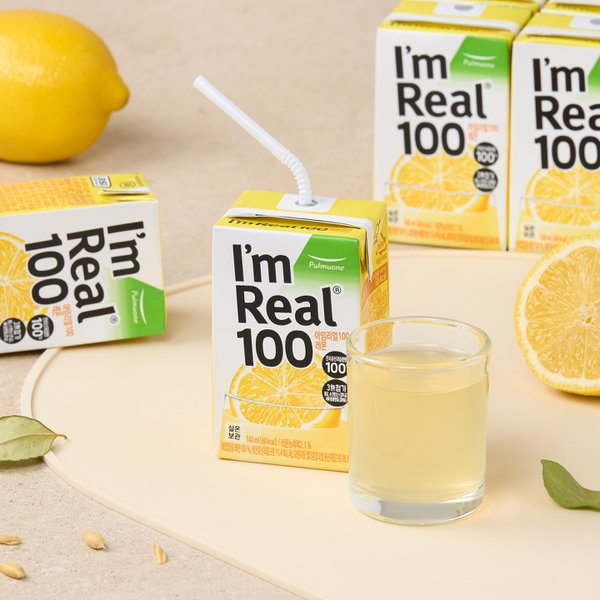 아임리얼100 레몬_140ML*6입