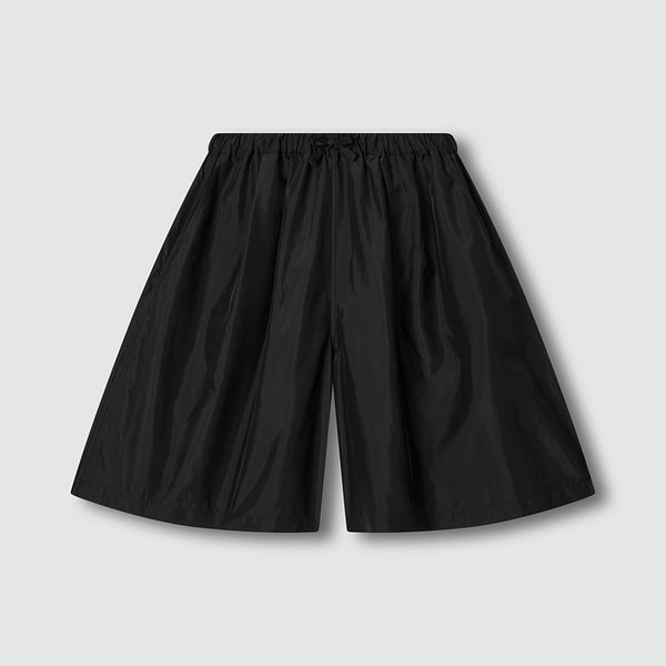 여 소프트 셔링 밴딩 버뮤다 팬츠 J126201093099