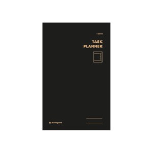  0[꿈드림22]모노그램 monogram 태스크 플래너 task planner 1달 Pure Black 2.8 MG-20