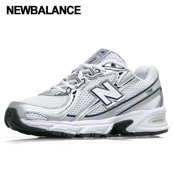 키즈 여성 740 스니커즈 운동화 화이트 네이비 GR740WN