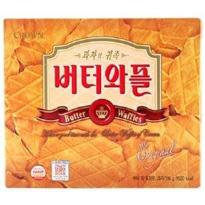 크라운 버터와플 316g x10