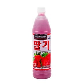 딸기 주스 835ml 음료베이스