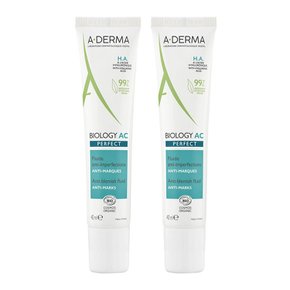 [해외직배송] 아더마 바이올로지 AC 퍼펙트 플루이드 40ml x 2개세트