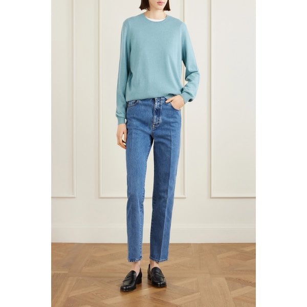 세르지오 캐시미어 스웨터 블루 46376663162953786