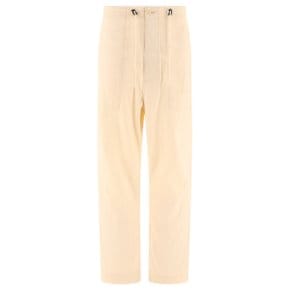 Trousers OT181A-WHITE Beige