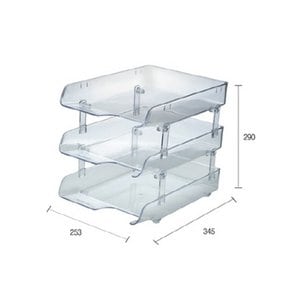 [카파맥스] 서류받침 K20103 3단크리스탈