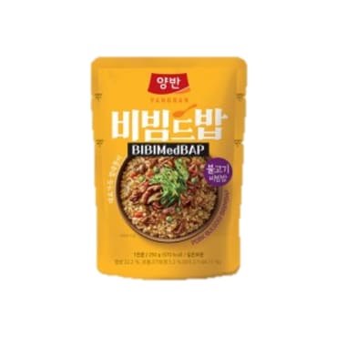 신세계 규격 양반 비빔드밥 불고기 비빔밥 250g (파우치)