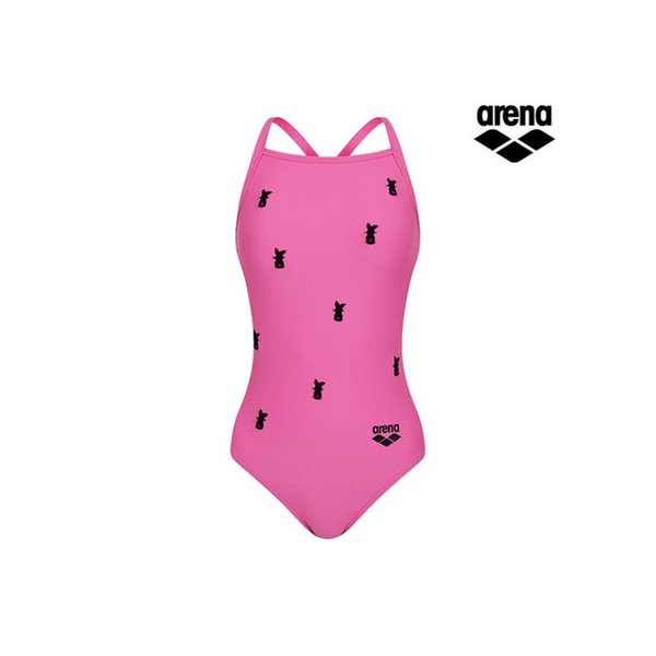 플러피프렌즈4 원피스 싱글크로스 스트랩백 A6SL1CO04PNK