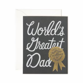 Worlds Greatest Dad Card 어버이날 카드