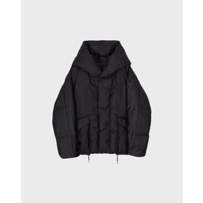 [파주점] 옴므 볼륨 포켓 코쿤 구스 후드 점퍼 SH6JP900BK
