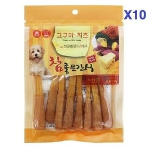 참좋은간식 10개묶음 고구마치즈치킨봉 100g (WED743F)