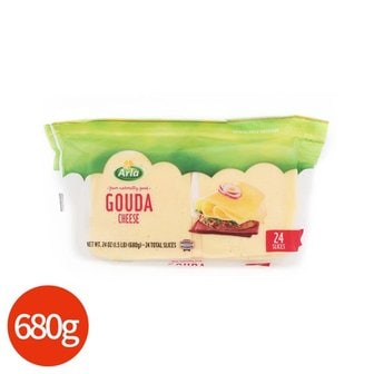  ARLA 알라 고다 슬라이스 치즈 680g