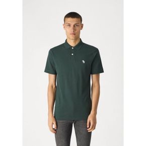 4989857 Abercrombie  Fitch ICONE - Polo shirt darkest spruce/cream