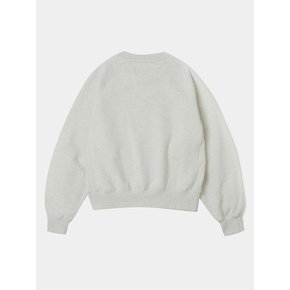 CU 80S VINTAGE WOMEN FLEECE SWEATSHIRTS 오트밀