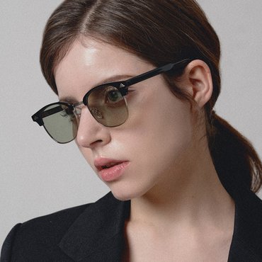 리끌로우 YLeen SILVER SUNGLASS GREEN
