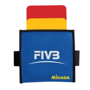 미카사 - MIKASA VK 심판카드 FIVB 국제 옐로우 레드 카드 심판용 FIVB KVA