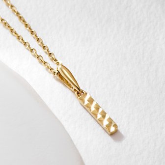  [비앤비골드] 14K 골드 컷팅 스틱 펜던트 JAP41864