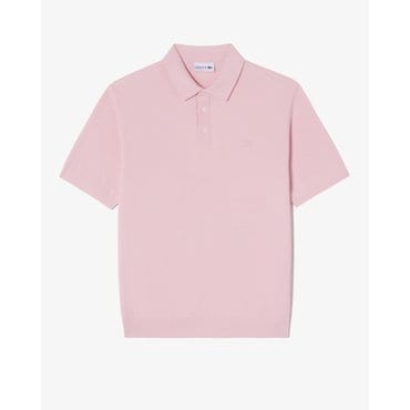 라코스테 (남성) 피케 반팔 스웨터 폴로 PH842E-55G HCZ(페일핑크)