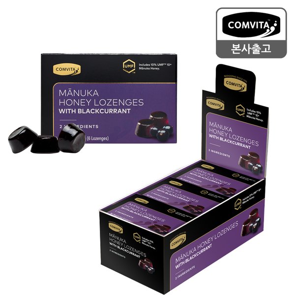 마누카꿀 로젠지 블랙커런트 6개입 x 12박스