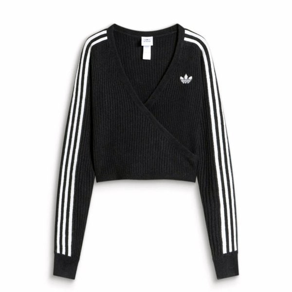 확대된 대표 아디다스 니트 랩 어라운드 가디건 LD8933 ADIDAS ORIGINALS BY JENNIE