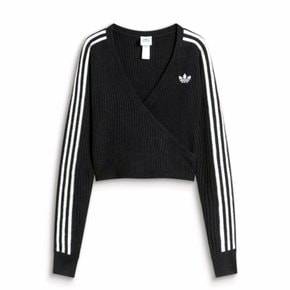 니트 랩 어라운드 가디건 LD8933 ADIDAS ORIGINALS BY JENNIE