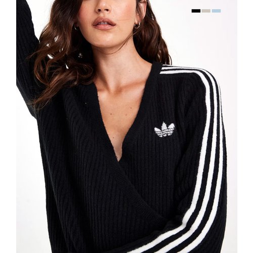아디다스 니트 랩 어라운드 가디건 LD8933 ADIDAS ORIGINALS BY JENNIE