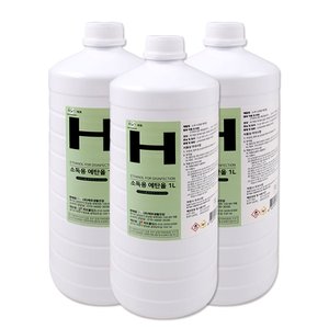 해호 H 소독용 에탄올 1L 3개  에탄올 83% 함유