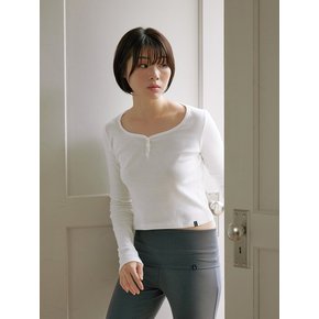 D. BASIC COTTON BUTTON T - 5 COLOR