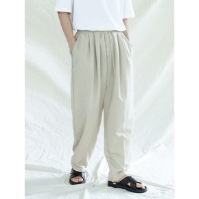 PRK 2TUCK BALLOON FIT 2WAY PANTS BEIGE