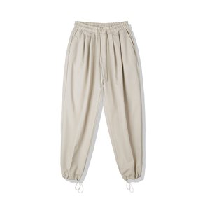 PRK 2TUCK BALLOON FIT 2WAY PANTS BEIGE