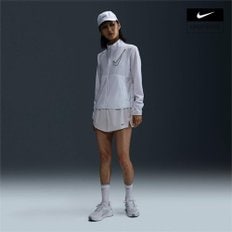 나이키 우먼스 나이키 스우시 드라이 핏 러닝 재킷 HJ2229-100