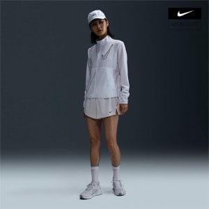  우먼스 나이키 스우시 드라이 핏 러닝 재킷 nike hj2229-100